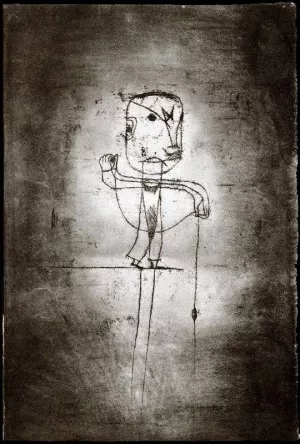 The Angler by Paul Klee Oil Painting