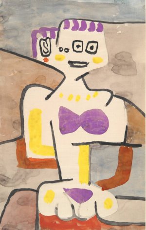 The Girl in the North by Paul Klee Oil Painting