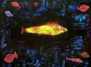 The Goldfish by Paul Klee Oil Painting