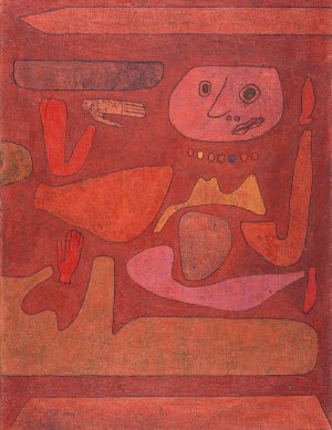 The Man of Confusion Oil painting by Paul Klee