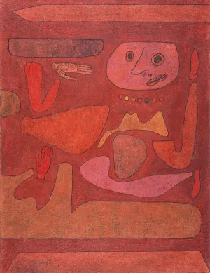 The Man of Confusion by Paul Klee Oil Painting