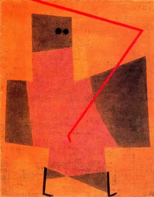 The Step painting by Paul Klee