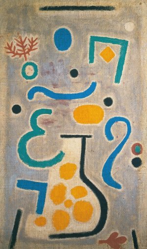 The Vase by Paul Klee Oil Painting