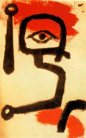Timpanist by Paul Klee Oil Painting