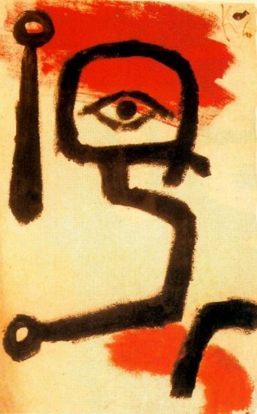 Main Product Photo of Timpanist Painting by Paul Klee