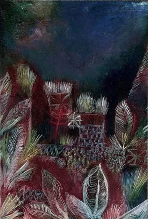 Tropical Twilight by Paul Klee Oil Painting
