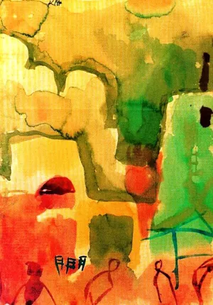 Tunisian Sketch by Paul Klee Oil Painting