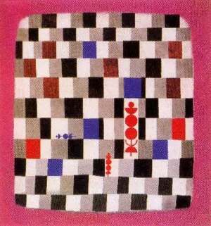 Uberschach painting by Paul Klee