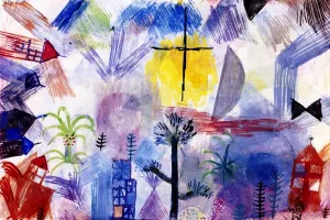 Unfinished Landscape by Paul Klee - Oil Painting Reproduction