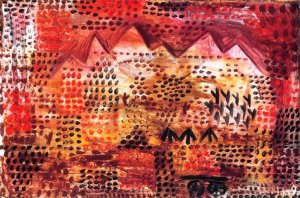 Untitled 3 Oil painting by Paul Klee