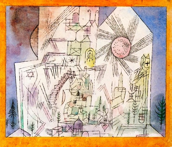 Untitled by Paul Klee - Hand-Painted Oil Painting Reproduction