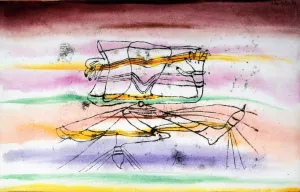Veil Dance painting by Paul Klee