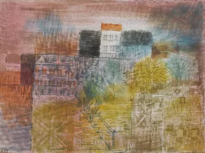 Vorfruhling In H. by Paul Klee Oil Painting