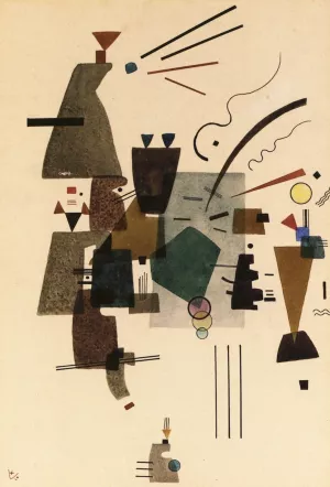 Warmed Cool by Paul Klee Oil Painting