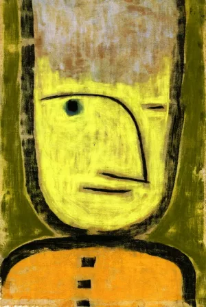 Yellow Green painting by Paul Klee