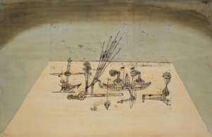 Yellow Harbor by Paul Klee Oil Painting