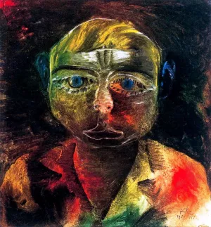 Young Proletarian by Paul Klee - Oil Painting Reproduction