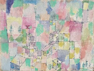Zwei Lustschlosschen by Paul Klee Oil Painting