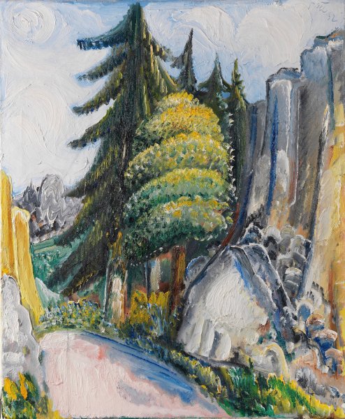 Main Product Photo of Alblandschaft  Painting by Paul Kleinschmidt