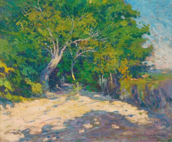 Paysage by Paul Madeline - Hand-Painted Oil Painting Reproduction