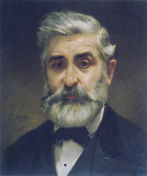 Portrait of Philippe Chaperon by Paul Mathey Oil Painting