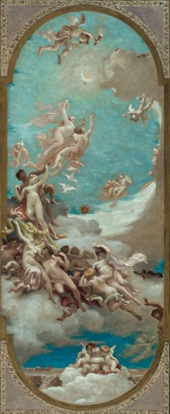 Lune de Miel by Paul Milliet Oil Painting
