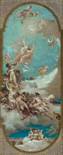 Lune de Miel by Paul Milliet Oil Painting