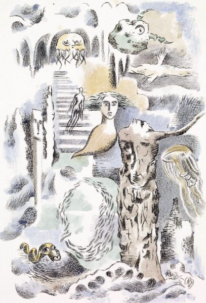 Main Product Photo of Ghosts  Painting by Paul Nash