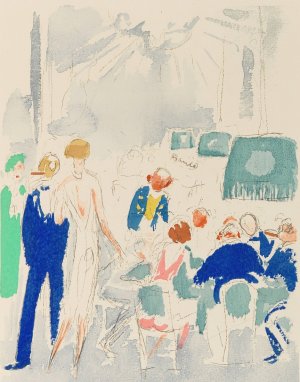 Deauville by Paul Poiret Oil Painting