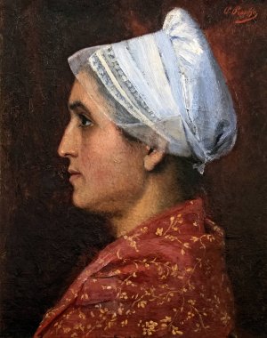 Une rabastinoise avec Lo Nebadis by Paul Prouho Oil Painting