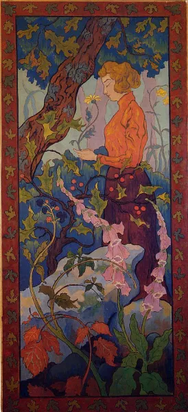 Digitales by Paul Ranson Oil Painting