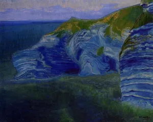 Rocks in Eskual Heria painting by Paul Ranson