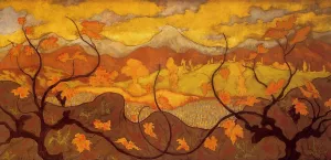 Vines painting by Paul Ranson
