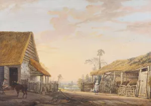 Afternoon by Paul Sandby Oil Painting