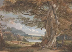 Bridgenorth, Shropshire by Paul Sandby Oil Painting