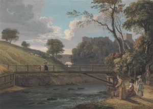 Roslin Castle, Midlothian by Paul Sandby Oil Painting
