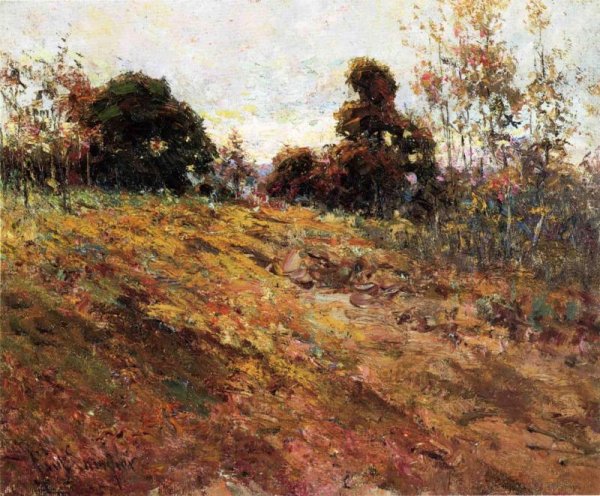 Main Product Photo of Kentucky Autumn Painting by Paul Sawyier