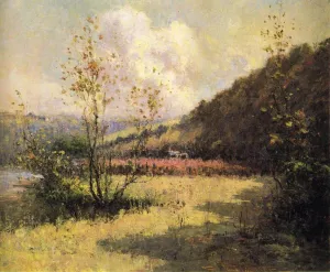 Kentucky River Valley painting by Paul Sawyier