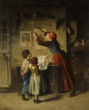 Le Nouveau Decor by Paul Seignac Oil Painting