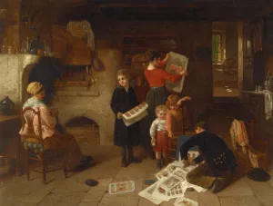 The Print Cellar painting by Paul Seignac