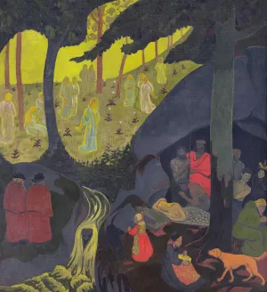 Celtic Tale by Paul Serusier Oil Painting
