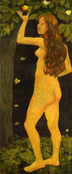 Eve Picking the Apple painting by Paul Serusier