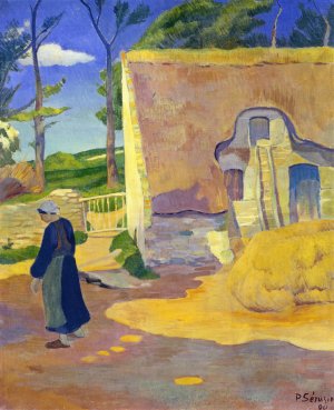 Farmhouse at Le Pouldu by Paul Serusier Oil Painting