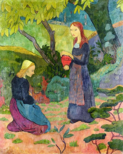 Main Product Photo of Madeline with the Offering Painting by Paul Serusier
