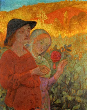 Mognonne Allons Voir si la Rose Oil painting by Paul Serusier
