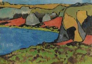 Paysage Breton, La Petite Anse by Paul Serusier Oil Painting