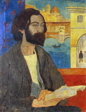 Portrait of Emile Bernard at Florence painting by Paul Serusier