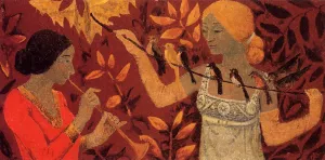 Scene painting by Paul Serusier