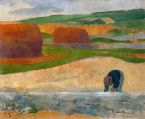 Seaweed Gatherer by Paul Serusier Oil Painting