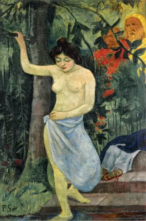 Suzanne and the Elders Oil painting by Paul Serusier
